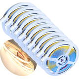 50mts Fita Led Cob Para Perfil Sanca 12v Branco Neutro 4000k