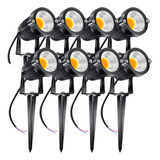 Foco Paisaje Exterior Led 12v 5w Para Jardín Y Patio