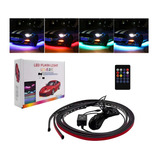 Luces Neon Led Exterior Auto Rgb 4 Tiras Led Tuning Colores