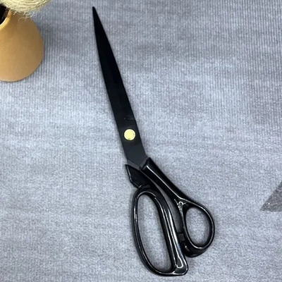 Tijeras Para Tela Modista Costura Sastre Industrial Textil Plateado
