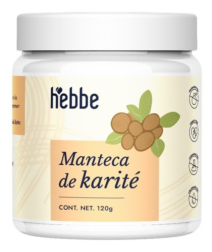 Manteca Pura De Karite Orgánica Shea Butter Balsamo Corporal