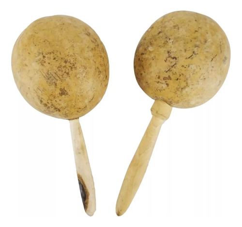 30 Pares De Maracas Sonajas Naturales Artesanal Mexicano 