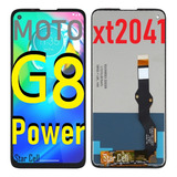 Tela Frontal Original Moto G8 Power (2041)+pelcl3d+capa+cola