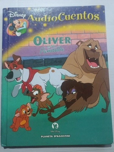 Libro Audiocuentos Disney Oliver Y Su Pandilla