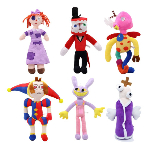 Peluches Para Fans De La Tv Peluches De Circo Peluches 6pcs