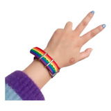 Pulsera Correa Brazalete Lgbti Ajustable Hebilla Inoxidable