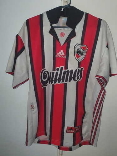 Camiseta River Plate 1999 Tricolor Suplente #8 Talle 3 