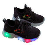 Zapatos Deportivos Para Niños Y Niñas Zapatos Con Luz Led Pa