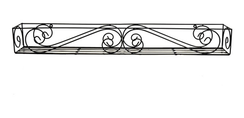 Jardineira Para Parede De Vasos De Flor Suporte De Ferro Horizontal Ideal Para Apartamento Varanda Jardim Suspenso Horta