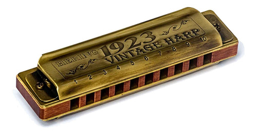 Gaita Diatônica Hering Vintage Harp 1020 A La Harmônica