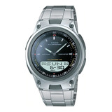 Reloj Casio Aw80 Metal Cronometro 50m 30memorias Luz
