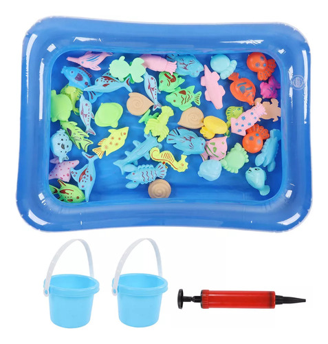 Set De Juguetes De Pesca Magnéticos Para Niños, Mesa De Agua