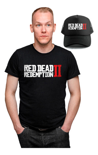 Combo Remera + Gorra - Red Dead Redemption 2 - Unisex
