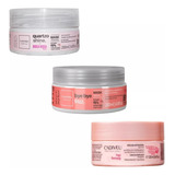 Kit Cronograma Cadiveu Boca Rosa Bye Bye Frizz Hair Remedy