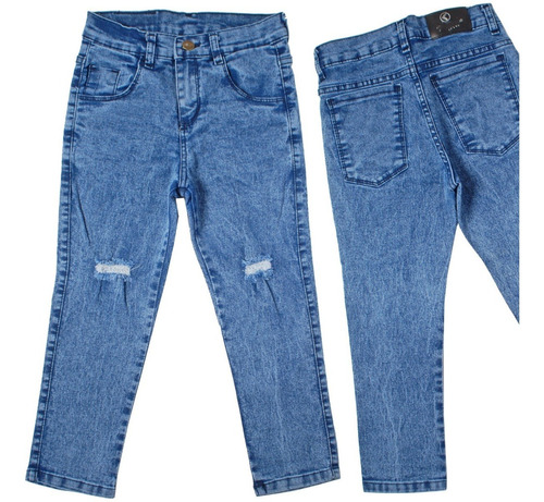 Pantalón De Jeans De Nene Niño Kaorikawaii Art-110