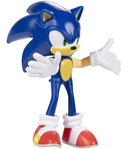 Sonic The Hedgehog Figura De Acción De 2.5 Pulgadas Modern S