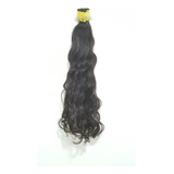 Cabelo Humano Liso Ondulado De 60cm 150 Gramas P/ Mega Hair.