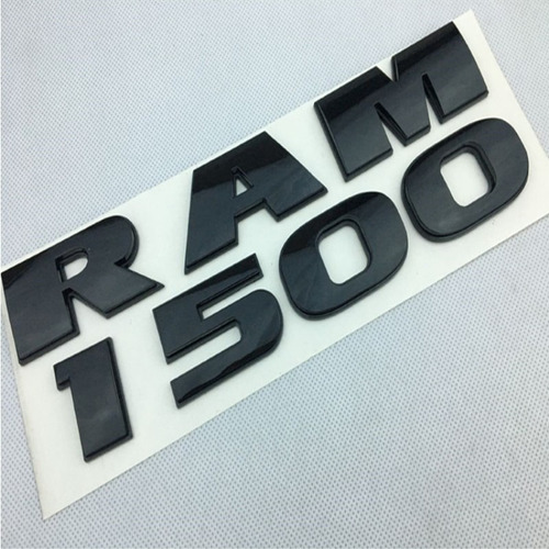 Emblema Insignia Letras Dodge Ram 1500 Para Puerta Foto 5