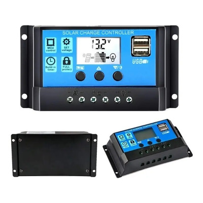 Controlador De Carga Solar 10a Pwm | Meses sin interés