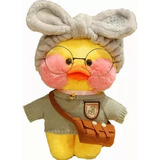 Peluche De Pato Kawaii Lalafanfan De 30 Cm