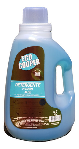 Detergente Desinfectante / Con Nanopartículas Cobre / 3 Lt  