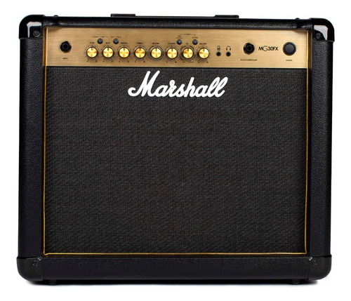 Amplificador Guitarra 1x10 30w Marshall Mg30fx Com Efeitos