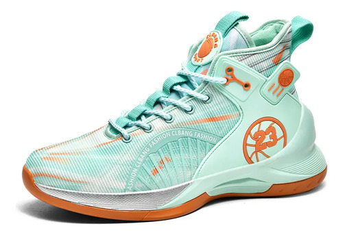 Nuevos Zapatos De Baloncesto Antideslizantes De Doble Color
