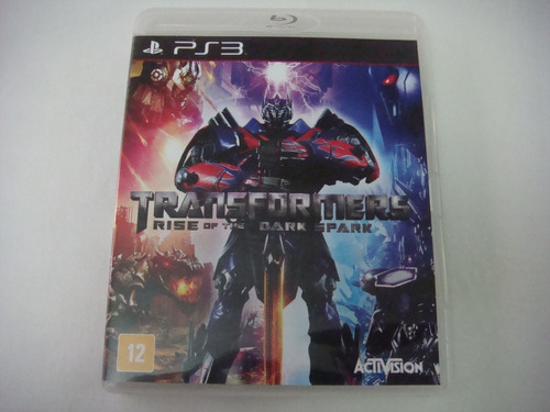 Game Ps-3 Transformers Rise Of The Dark Spark - Usado - G-02