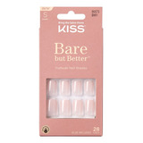 Kiss Uñas Postizas Bare But Better Glue-on Nudies Bare But Better - Nudies Kiss