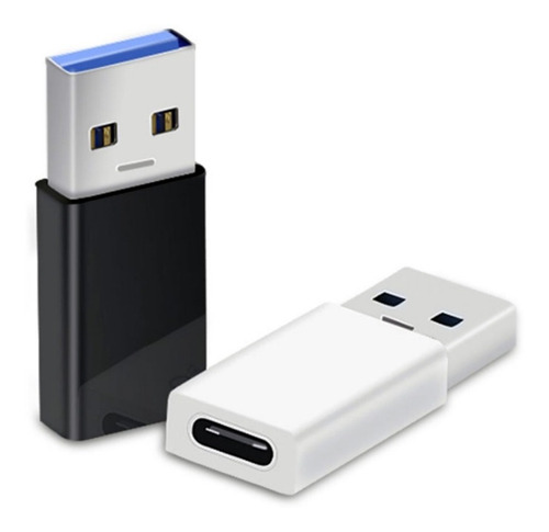  Adaptador Tipo C Hembra Usb 3.0 Datos Y Carga 2 Piezas