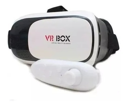 Óculos Vr Box Realidade Virtual 3d Celular Jogos + Controle