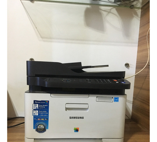 Impressora Multifuncional Samsung Xpress Sl-c480fw Com Wifi 