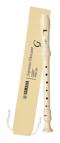 Kit 8 Flauta Yamaha Doce Soprano Germanica Yrs23g  