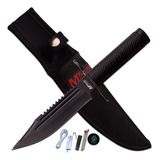 Cuchillo Supervivencia 27cm Campismo Rescate Campo Mt-20-68