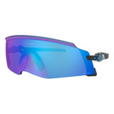 Óculos De Sol Masculino Oakley Kato Oo9455-0349 Cor Preto Cor Da Armação Preto Cor Da Lente Azul Desenho Máscara