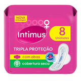 Absorvente Tripla Proteção Com Abas 8un Intimus