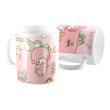  Taza  Plastica Hello My Melody 350cm Polimero