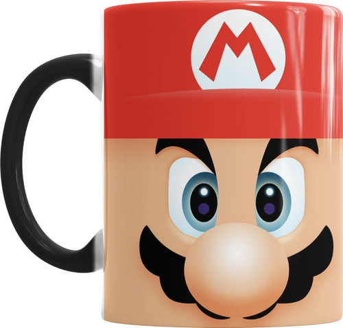 Taza Mágica Mario Bros Cerámica Mágica 