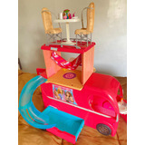 Barbie Caravan Motorhome Original Con Accesorios