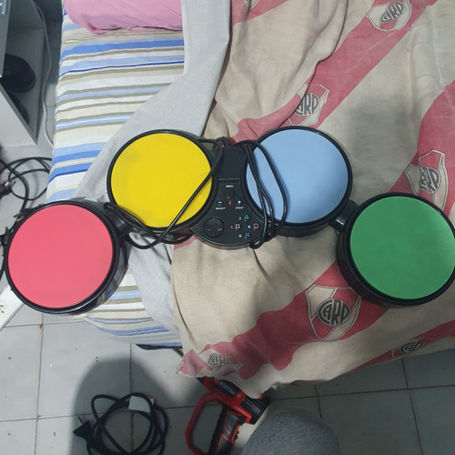 Bateria Drum Joystick Usb Ps2 Con Detalle 