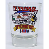 Tennessee State Elements Mapa Vaso De Chupito