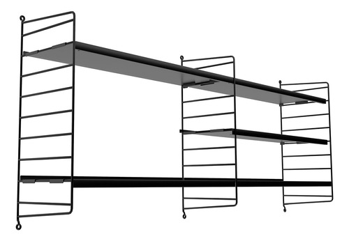 Rack Repisa Configurable 5 Estantes Metal Deco Organiza