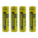 Baterias Jyx 18650 4,2v 15800mah Lanterna Tatica Recarregave