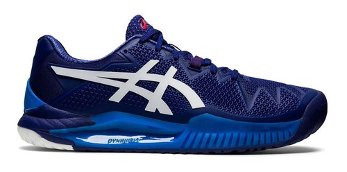 Zapatilla Asics Gel-resolution 8, Dive Blue/white