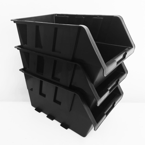 Caja Apilable Multiusos Hogar Herramienta Papeleria 3 Piezas