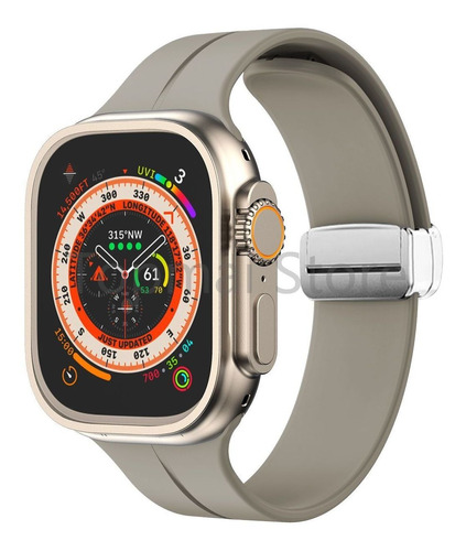 Correa Magnética De Ultra Silicona Para Apple Watch Iwatch S