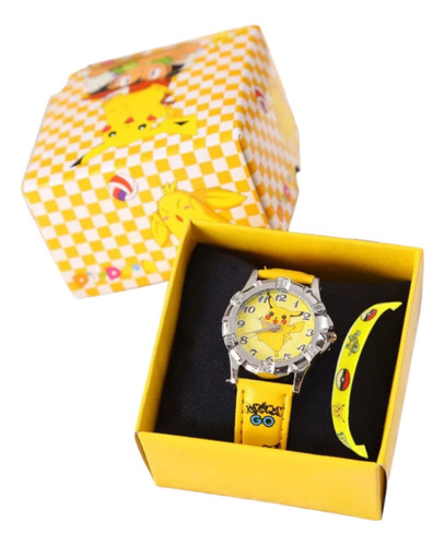 Reloj Pulsera Para Niños De Pikachu Pokémon