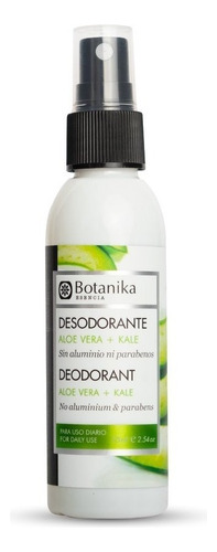 Desodorante Natural 75ml Aloe Vera Y Kale Botanika