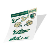 University Of South Florida Sticker Usf Bulls Stickers ...