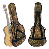 Funda Guitarra Acustica Camuflaje Militar Reforzada Ber